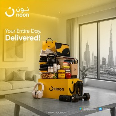 Noon spec ad living room